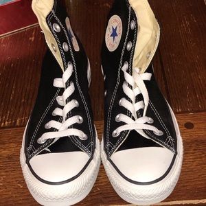 black converse all star hi
